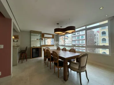 Apartamento com 3 Quartos para alugar, 180m² no Boqueirão, Santos