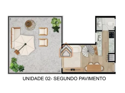 Cobertura com 2 Quartos à venda, 107m² no Vila Jardim, Porto Alegre