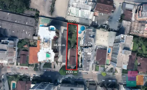 Lote/Terreno à venda, 1034m² no Atiradores, Joinville