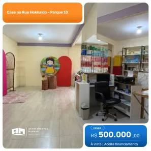 Casa com 2 Quartos à venda, 100m² no Parque 10 de Novembro, Manaus