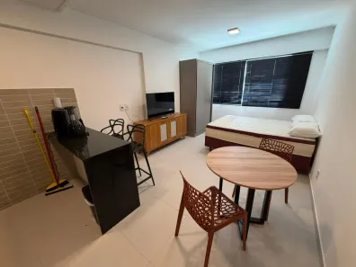 Apartamento com 1 Quarto para alugar, 28m² no Boa Viagem, Recife