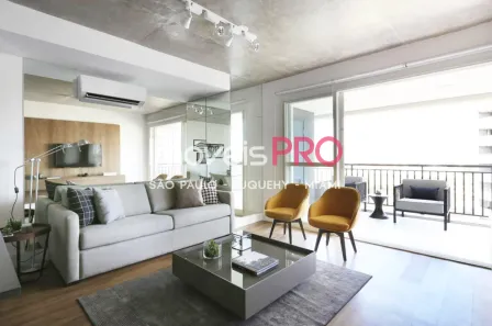 Apartamento com 1 Quarto para alugar, 70m² no Cidade Monções, São Paulo