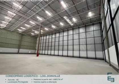 Galpão/Depósito/Armazém para alugar, 6735m² no Nova Brasília, Joinville