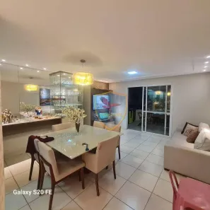 Apartamento com 3 Quartos para alugar, 89m² no Pitimbu, Natal