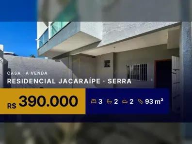 Casa com 3 Quartos à venda, 93m² no Residencial Jacaraípe, Serra