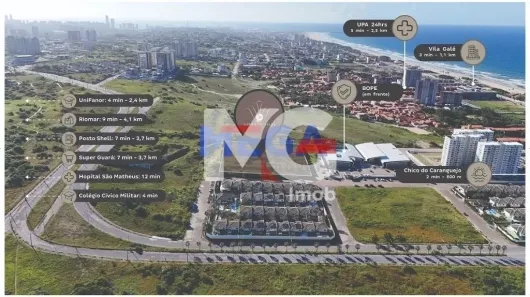 Apartamento com 2 Quartos à venda, 38m² no Praia do Futuro II, Fortaleza