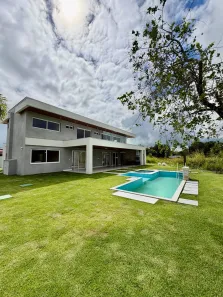 Casa de Condomínio com 5 Quartos à venda, 435m² no Busca Vida (Abrantes), Camaçari