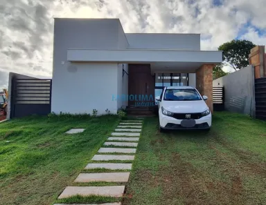 Casa de Condomínio com 3 Quartos para venda ou aluguel, 312m² no Alphaville (Abrantes), Camaçari