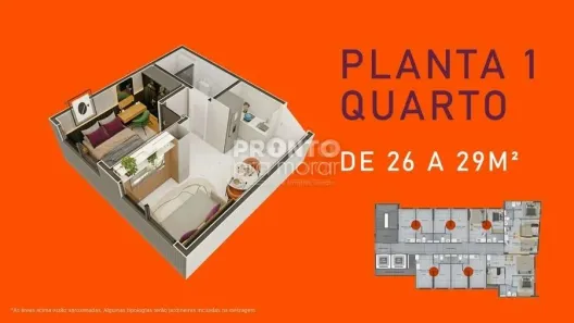 Apartamento com 1 Quarto à venda, 26m² no Boa Vista, Recife