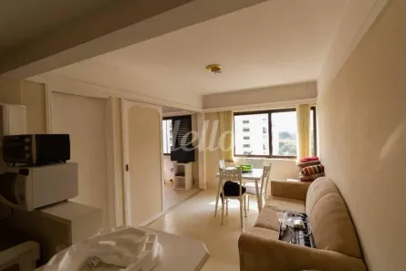 Apartamento com 1 Quarto para alugar, 47m² no Itaim Bibi, São Paulo