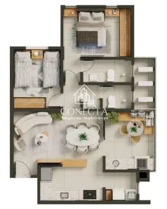 Prédio Comercial com 2 Quartos à venda, 66m² no Santa Mônica, Uberlândia