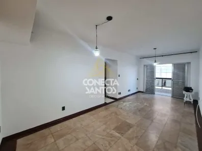 Apartamento com 2 Quartos para alugar, 98m² no José Menino, Santos
