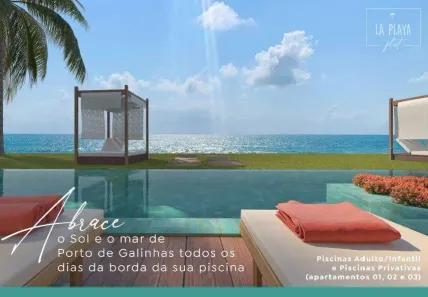 Flat com 3 Quartos à venda, 88m² no Porto de Galinhas, Ipojuca