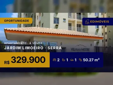 Apartamento com 2 Quartos à venda, 50m² no Jardim Limoeiro, Serra
