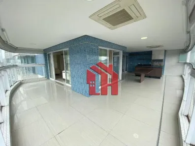 Apartamento com 4 Quartos para alugar, 255m² no Aparecida, Santos