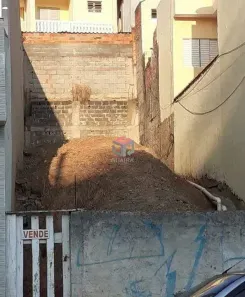 Lote/Terreno à venda, 125m² no Jardim Marek, Santo André