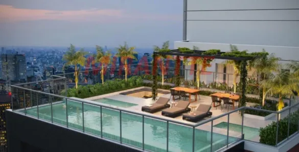Apartamento com 1 Quarto à venda, 33m² no Santo Amaro, São Paulo