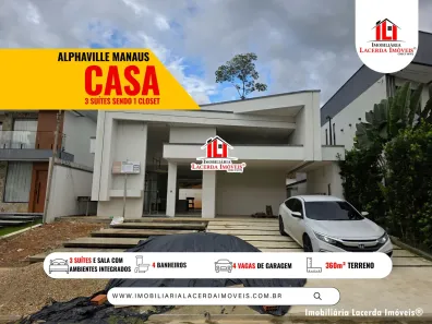 Casa de Condomínio com 3 Quartos à venda, 204m² no Ponta Negra, Manaus