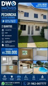 Casa com 2 Quartos à venda, 65m² no Pechincha, Rio de Janeiro