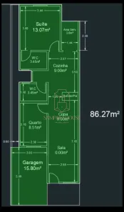 Casa com 2 Quartos à venda, 90m² no Dom Bosco, Cuiabá