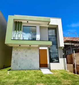 Casa de Condomínio com 4 Quartos à venda, 153m² no Busca Vida (Abrantes), Camaçari