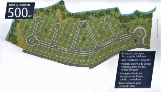 Lote/Terreno à venda, 500m² no Parque Rincão, Cotia
