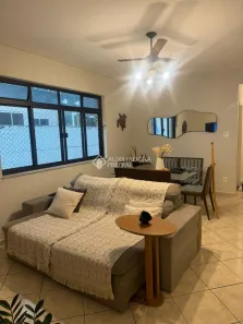 Apartamento com 3 Quartos para alugar, 110m² no Ponta da Praia, Santos