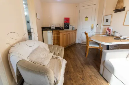 Flat com 1 Quarto para alugar, 33m² no Jardim Paulista, São Paulo