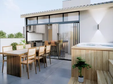 Cobertura com 2 Quartos à venda, 99m² no Campestre, Santo André
