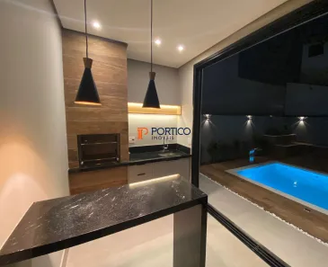 Casa de Condomínio com 3 Quartos à venda, 174m² no Vila Monte Alegre, Paulínia