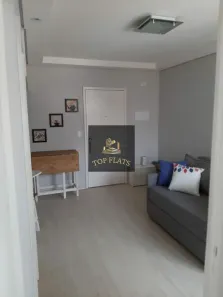 Flat com 1 Quarto para alugar, 37m² no Indianópolis, São Paulo