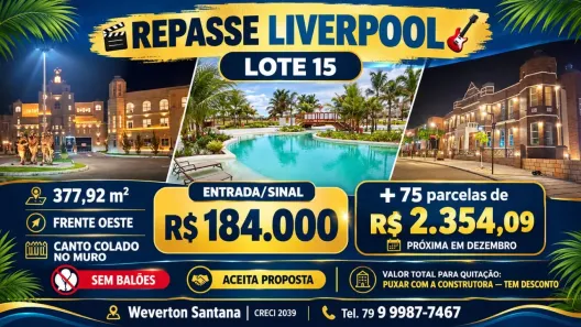 Lote/Terreno à venda, 377m² no , Barra dos Coqueiros
