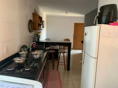 Apartamento com 2 Quartos para alugar, 55m² no Chácaras Santa Luzia, Trindade