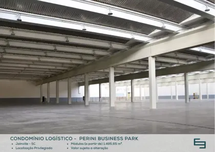Galpão/Depósito/Armazém para alugar, 1448m² no Zona Industrial Norte, Joinville