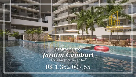 Apartamento com 3 Quartos à venda, 84m² no Jardim Camburi, Vitória