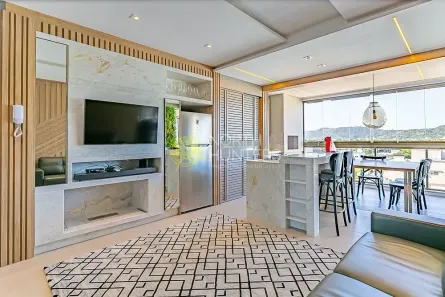Apartamento com 2 Quartos para alugar, 78m² no Jurerê Internacional, Florianópolis