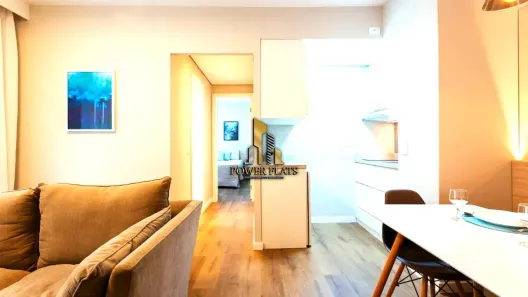 Flat com 1 Quarto para alugar, 40m² no Jardim Paulista, São Paulo