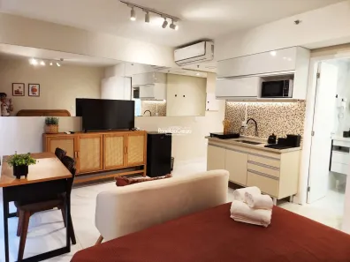 Apartamento com 1 Quarto para venda ou aluguel, 26m² no Indianópolis, São Paulo