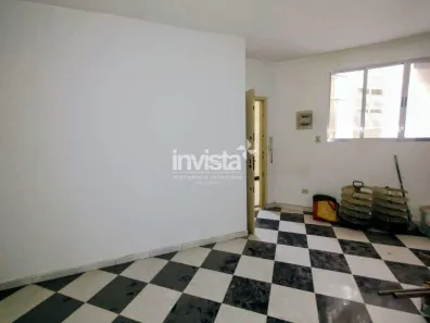 Sala Comercial para alugar, 26m² no Gonzaga, Santos
