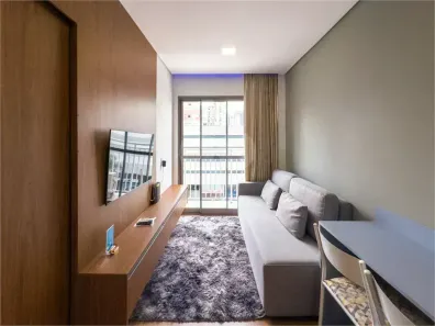 Apartamento com 1 Quarto para venda ou aluguel, 27m² no Vila Nova Conceição, São Paulo