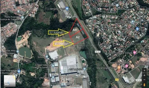 Lote/Terreno à venda, 34686m² no Distrito Industrial Benedito Storani, Vinhedo