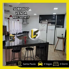 Sobrado com 3 Quartos à venda, 250m² no Santa Paula, São Caetano do Sul