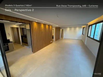 Apartamento com 4 Quartos à venda, 145m² no Gutierrez, Belo Horizonte
