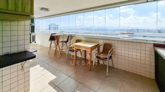 Apartamento com 3 Quartos à venda, 114m² no Ponta da Praia, Santos