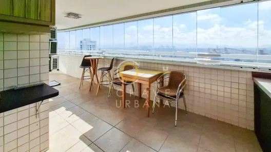 Apartamento com 3 Quartos à venda, 114m² no Ponta da Praia, Santos