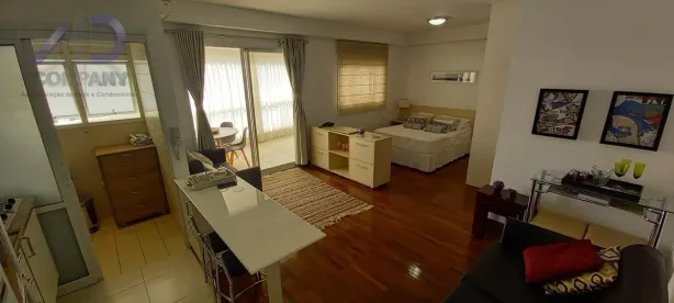 Apartamento com 1 Quarto para alugar, 55m² no Cidade Monções, São Paulo