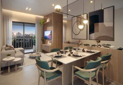 Apartamento com 2 Quartos à venda, 43m² no Engenheiro Luciano Cavalcante, Fortaleza