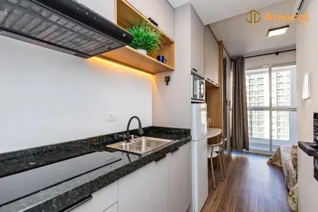 Apartamento com 1 Quarto à venda, 20m² no Centro, Curitiba