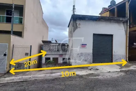 Lote/Terreno à venda, 200m² no Vila Industrial, São Paulo