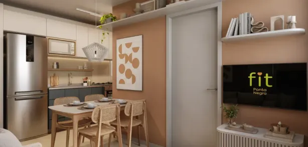 Apartamento com 2 Quartos à venda, 41m² no Ponta Negra, Manaus